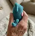 Squid Coraline Amigurumi Pattern step 3 - details and accessories