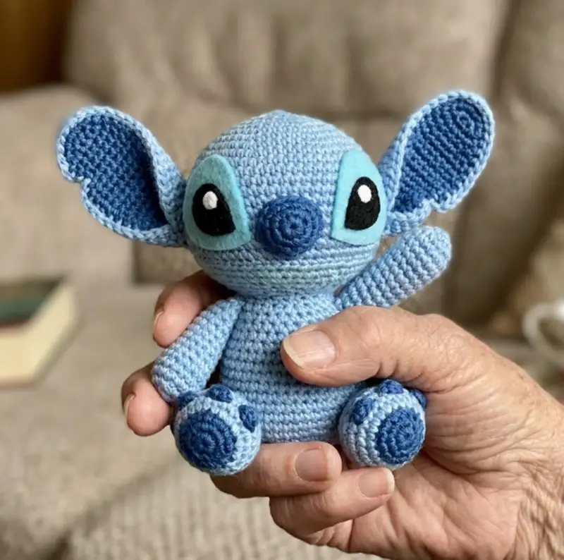 Complimentary Intermediate crochet pattern: Stitch Amigurumi Pattern - Simple to follow guide