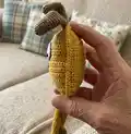 Woof the Dog Amigurumi Pattern step 3 - details and accessories