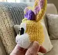 Bunny Amigurumi Pattern step 3 - details and accessories