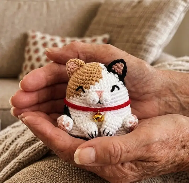 Complimentary Intermediate crochet pattern: Cat Amigurumi Pattern - Simple to follow guide