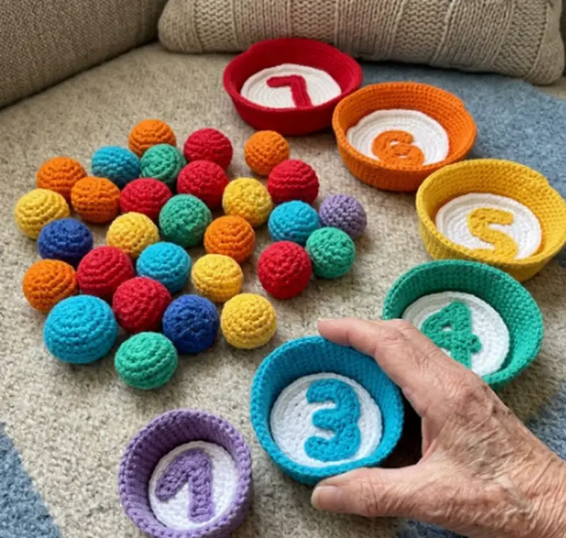 Quality crochet pattern: Counting game Amigurumi Pattern - Intermediate level guide with complete instructions