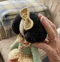 Menina The Ladies In Waiting Amigurumi Pattern step 3 - details and accessories