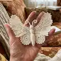 Butterfly Amigurumi Pattern step 1 - construction progress