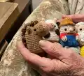 Farm Finger Puppet Amigurumi Pattern step 3 - details and accessories