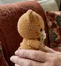 The cats and flowers Amigurumi Pattern step 3 - details and accessories