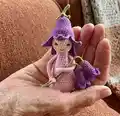Bluebell Fairy Amigurumi Pattern step 4 - final assembly and finishing