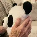 Pillow-panda Amigurumi Pattern step 3 - details and accessories