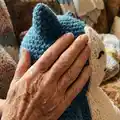 Snorlax Amigurumi Pattern step 2 - assembly progress