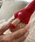 Festive Gnomes Amigurumi Pattern step 2 - assembly progress