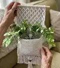 Pocket Wall Hanging Pattern step 4 - final assembly and finishing