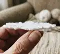 Twinkling Snowflakes Crochet Pattern step 2 - assembly progress