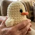 Duck No Sew Amigurumi Pattern step 3 - details and accessories