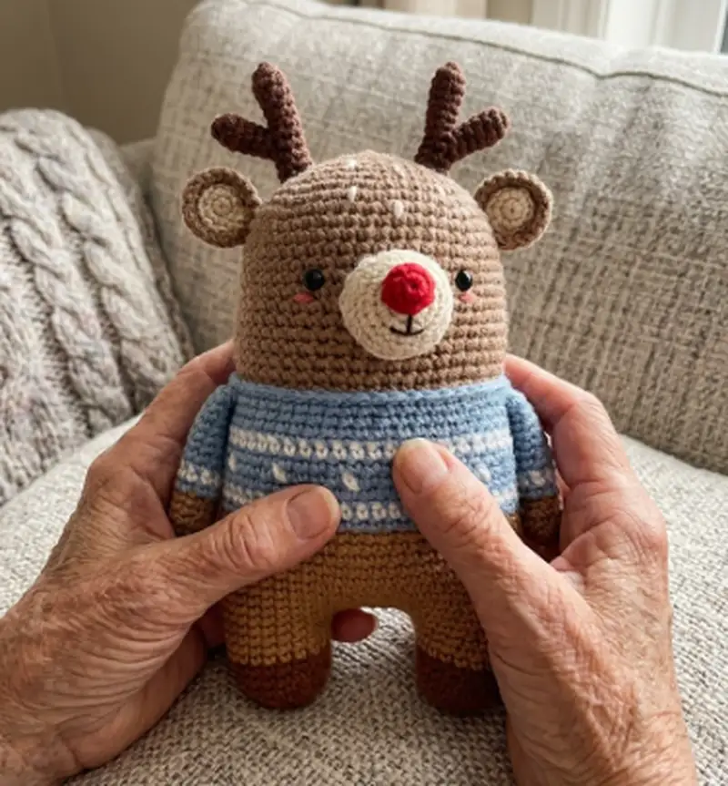 Complimentary Intermediate crochet pattern: Minimals Deer Amigurumi Pattern - Simple to follow guide