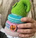 Stacking Snail Amigurumi Pattern step 3 - details and accessories