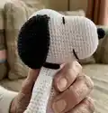 Snoopy & Woodstock Amigurumi Pattern step 3 - details and accessories