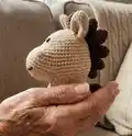 Phone Stand Horse/Unicorn Amigurumi Pattern step 3 - details and accessories