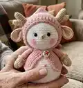 Nieves Amigurumi Pattern step 4 - final assembly and finishing