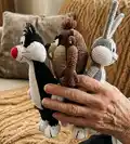 Tweety Amigurumi Pattern step 2 - assembly progress