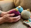 The Twelve Days of Christmas: Holiday Crochet Part 2 Pattern step 1 - construction progress